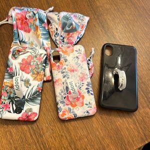 3 iPhone X loopy cases.